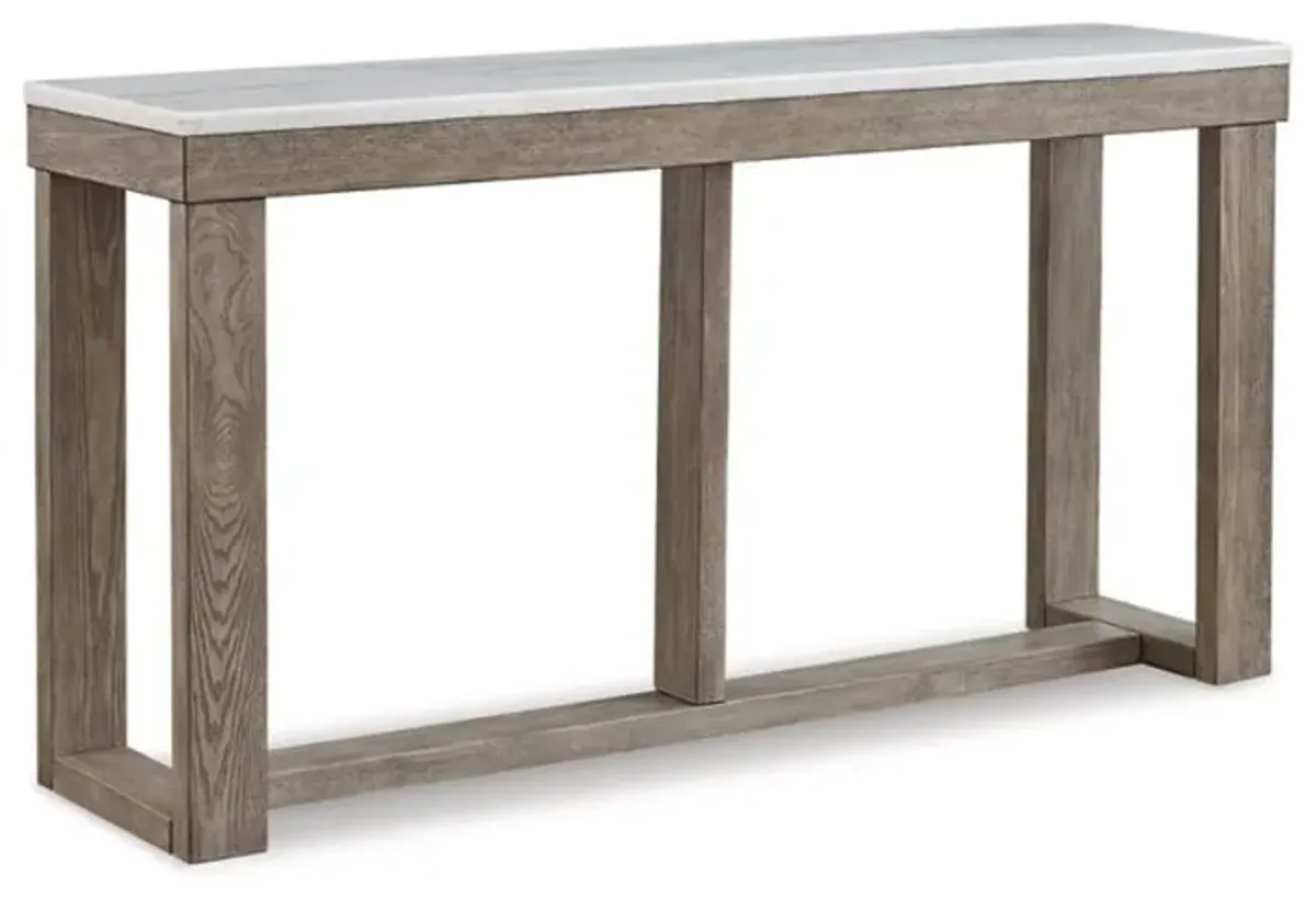 Signature Design by Ashley® Loyaska Brown/Ivory Sofa Table