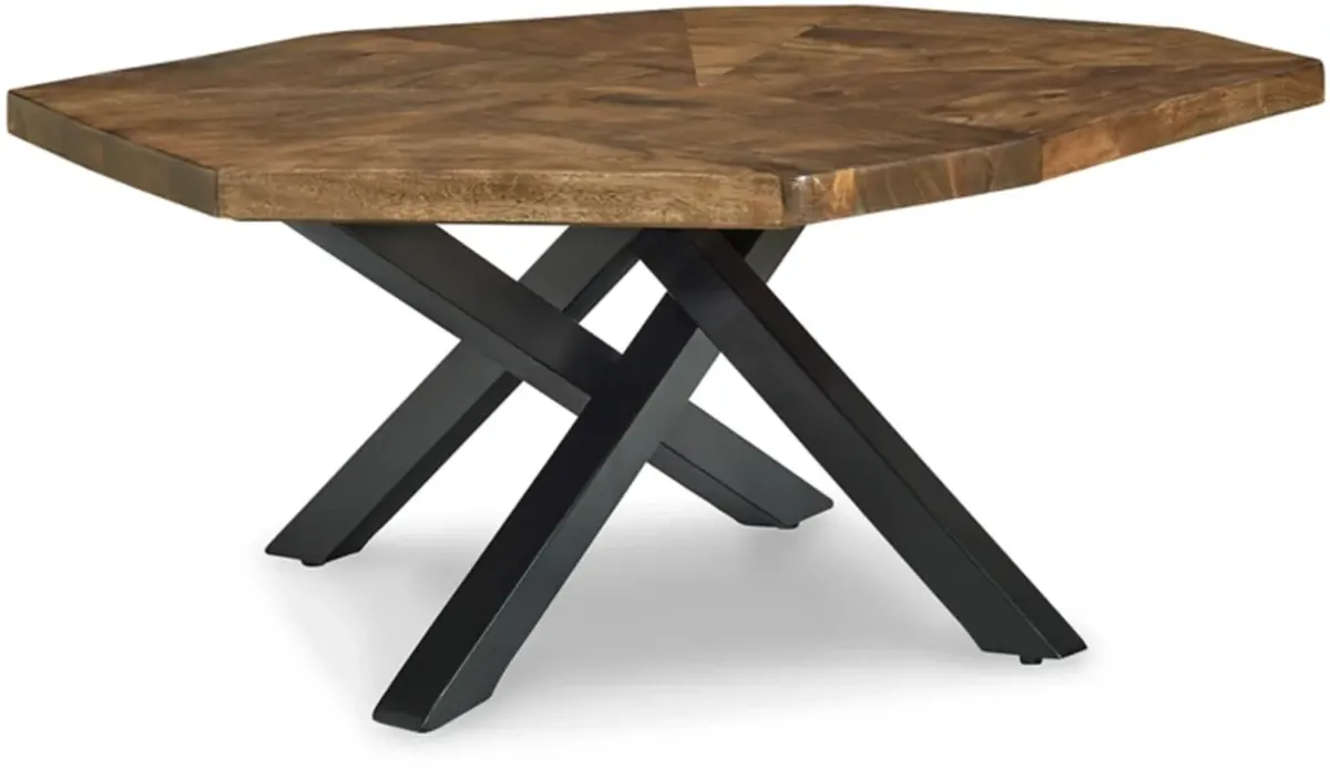 Signature Design by Ashley® Haileeton Brown/Black Coffee Table