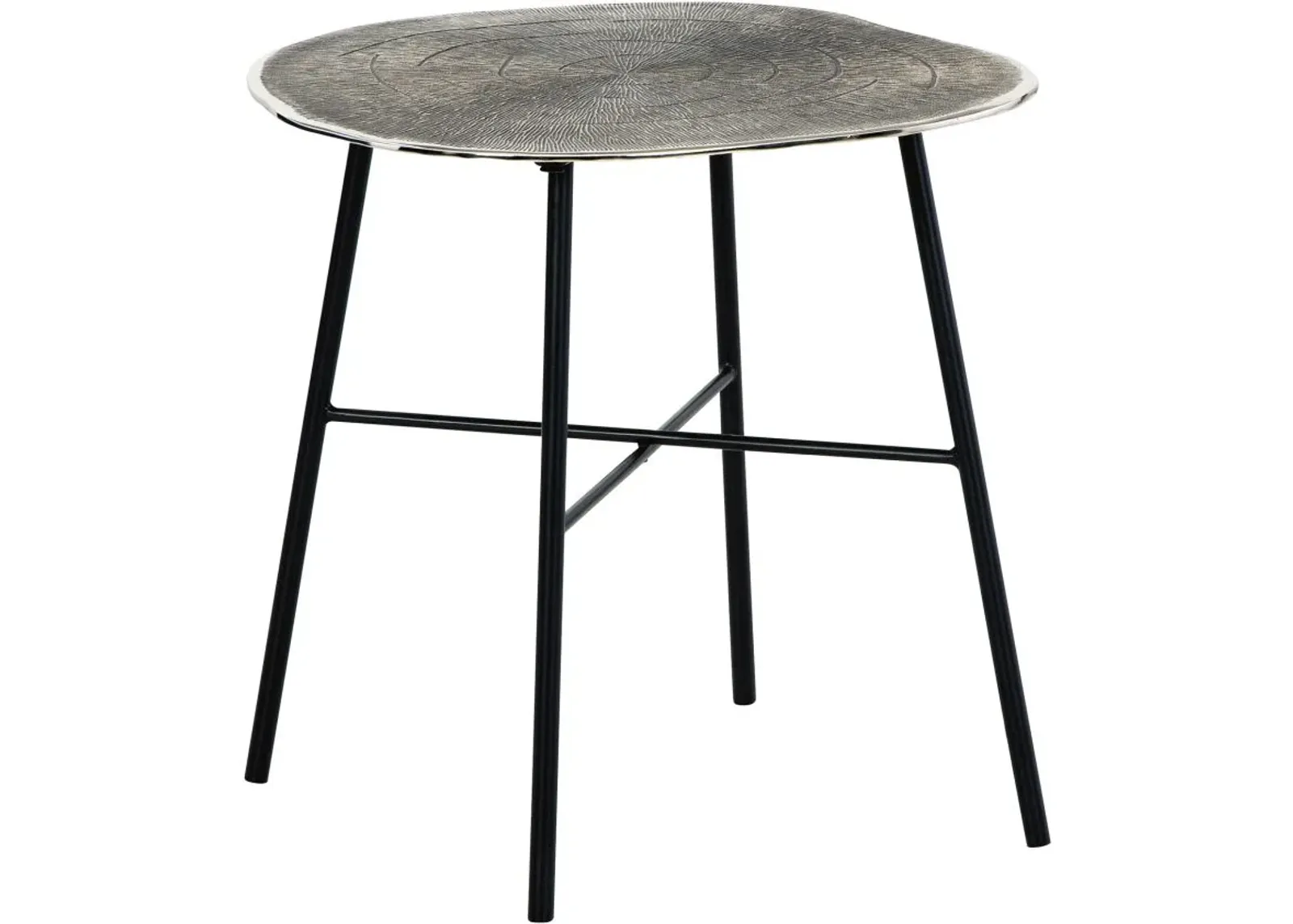 Signature Design by Ashley® Laverford Black/Chrome End Table