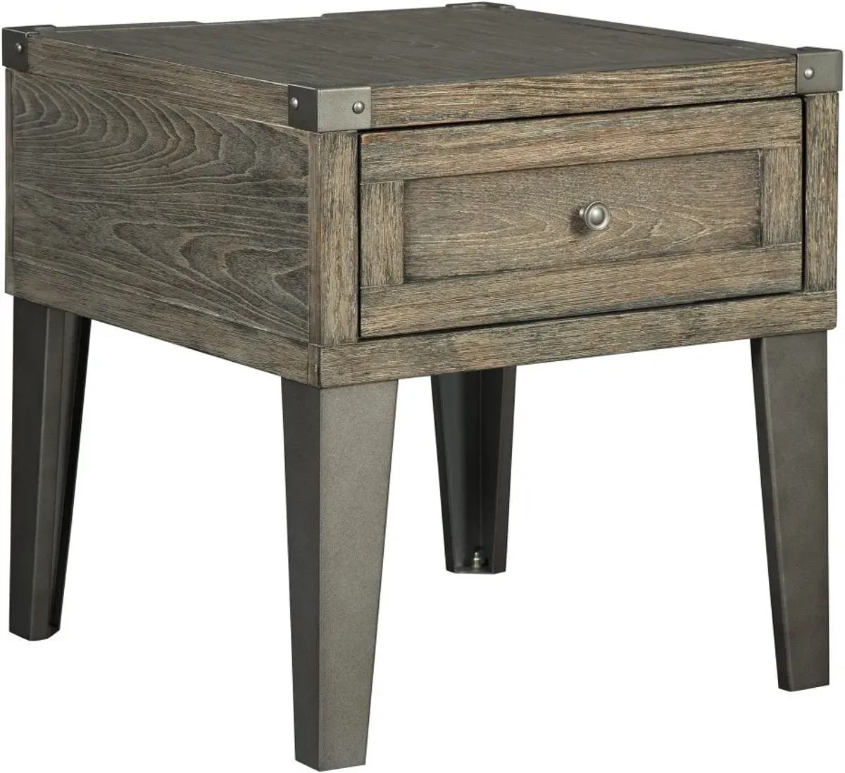 Signature Design by Ashley® Chazney Rustic Brown End Table