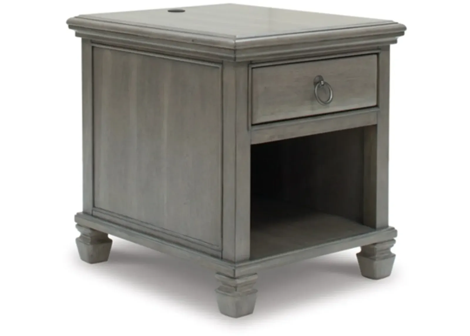 Signature Design by Ashley® Lexorne Gray End Table