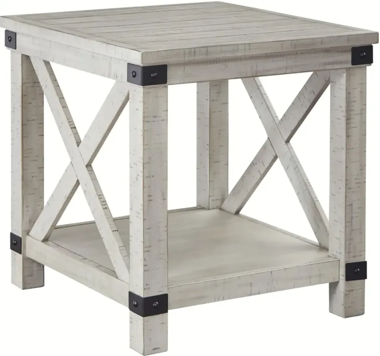 Signature Design by Ashley® Carynhurst Whitewash End Table