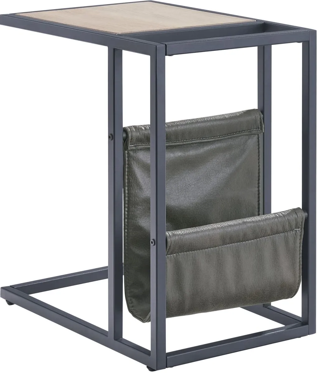Signature Design by Ashley® Freslowe Light Brown/Black Chairside End Table