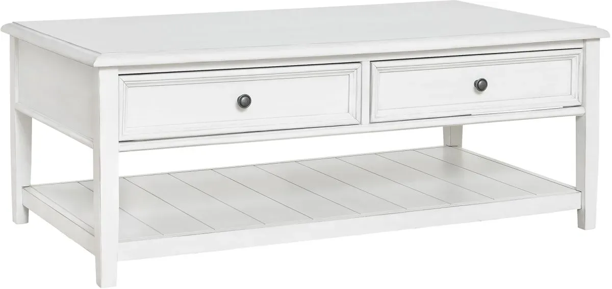 Signature Design by Ashley® Kanwyn Whitewash Coffee Table