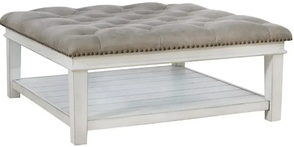 Signature Design by Ashley® Kanwyn Whitewash Ottoman