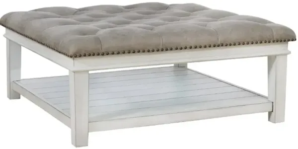 Signature Design by Ashley® Kanwyn Whitewash Ottoman