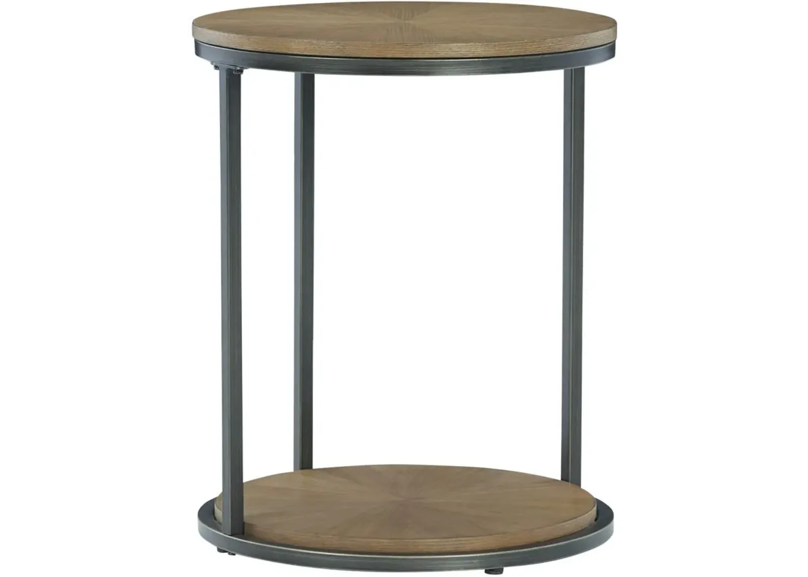 Signature Design by Ashley® Fridley Black Round End Table