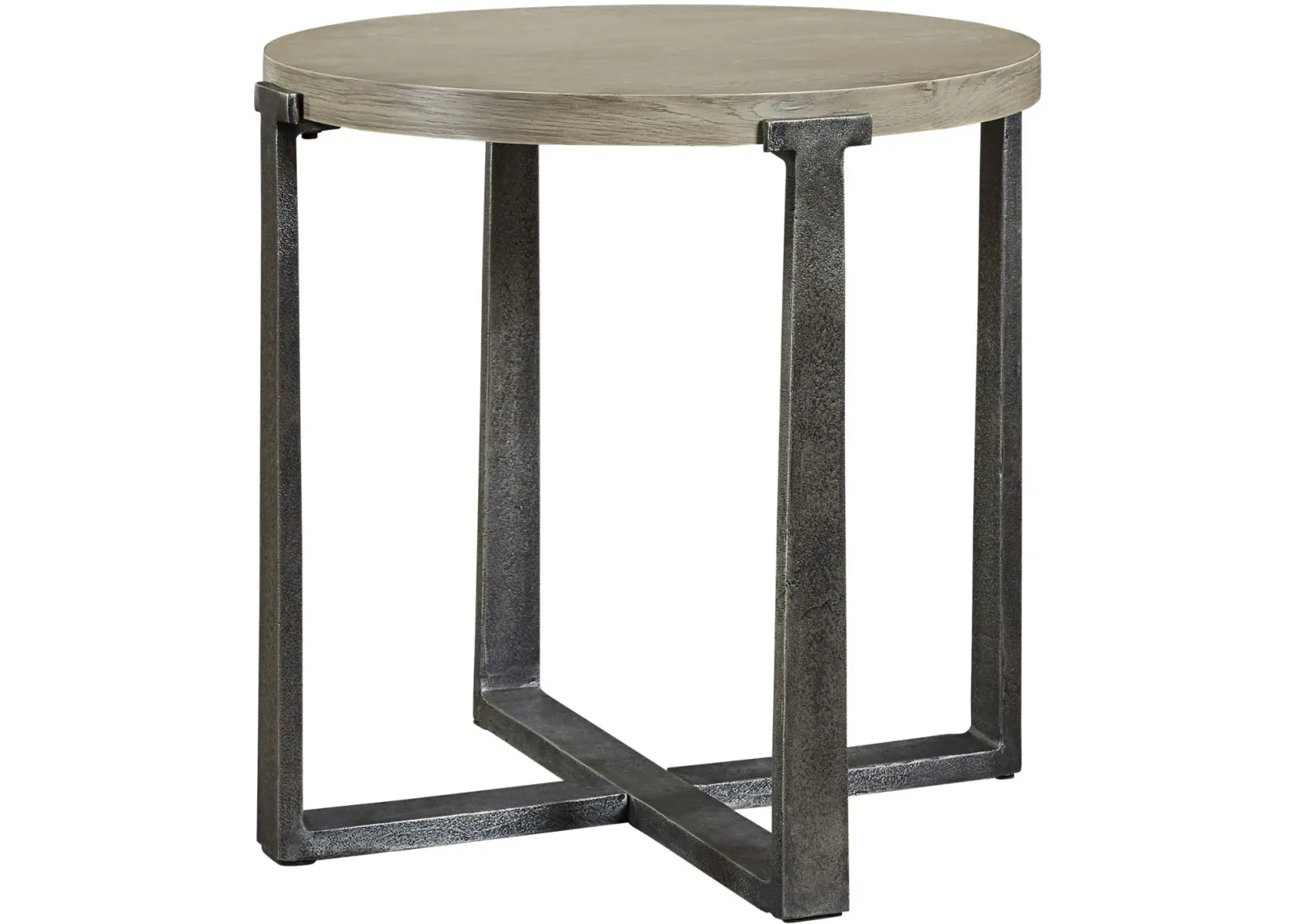 Signature Design by Ashley® Dalenville Gray Round End Table