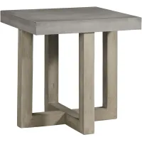 Signature Design by Ashley® Lockthorne Gray End Table
