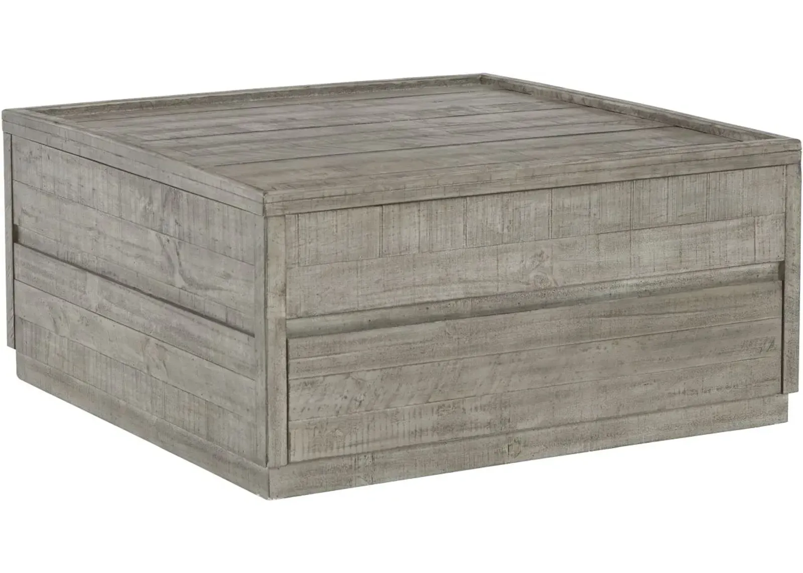 Signature Design by Ashley® Krystanza Weathered Gray Lift Top Coffee Table