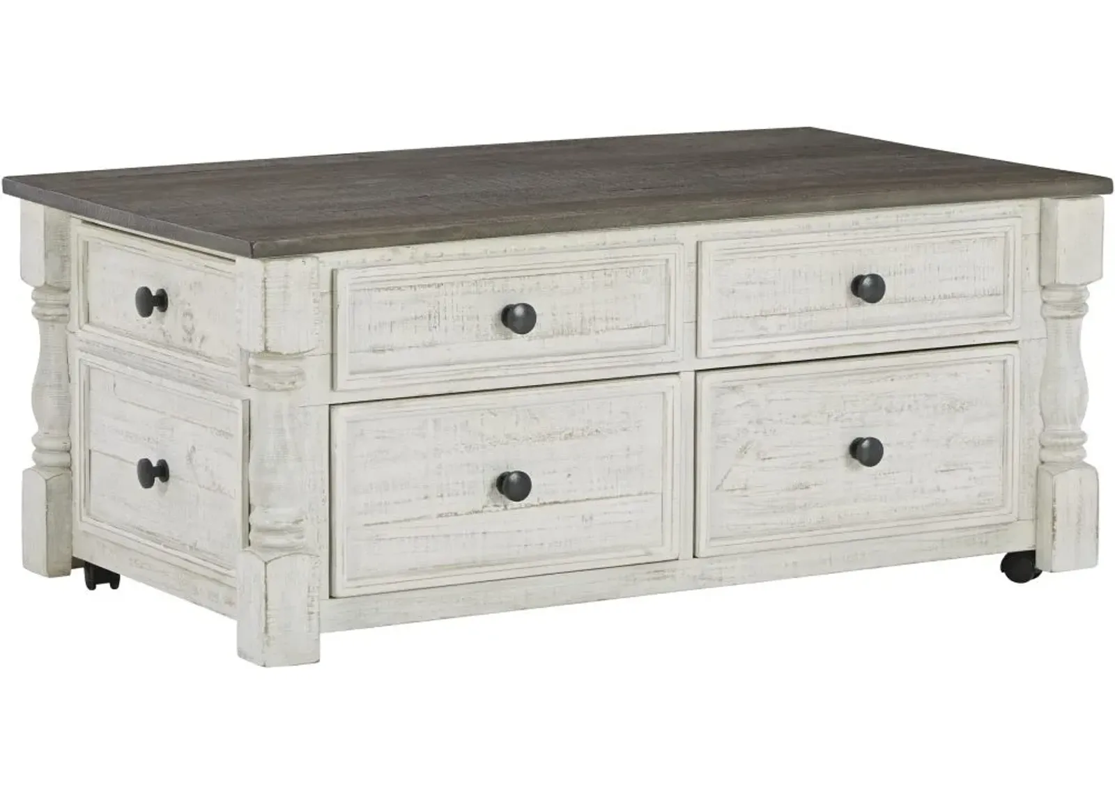 Signature Design by Ashley® Havalance White/Gray Lift-Top Coffee Table