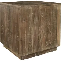 Signature Design by Ashley® Randale Distressed Brown Accent Table