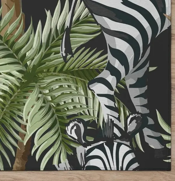 Dalyn Rug Company Tropics Black 8'x10' Style 2 Area Rug