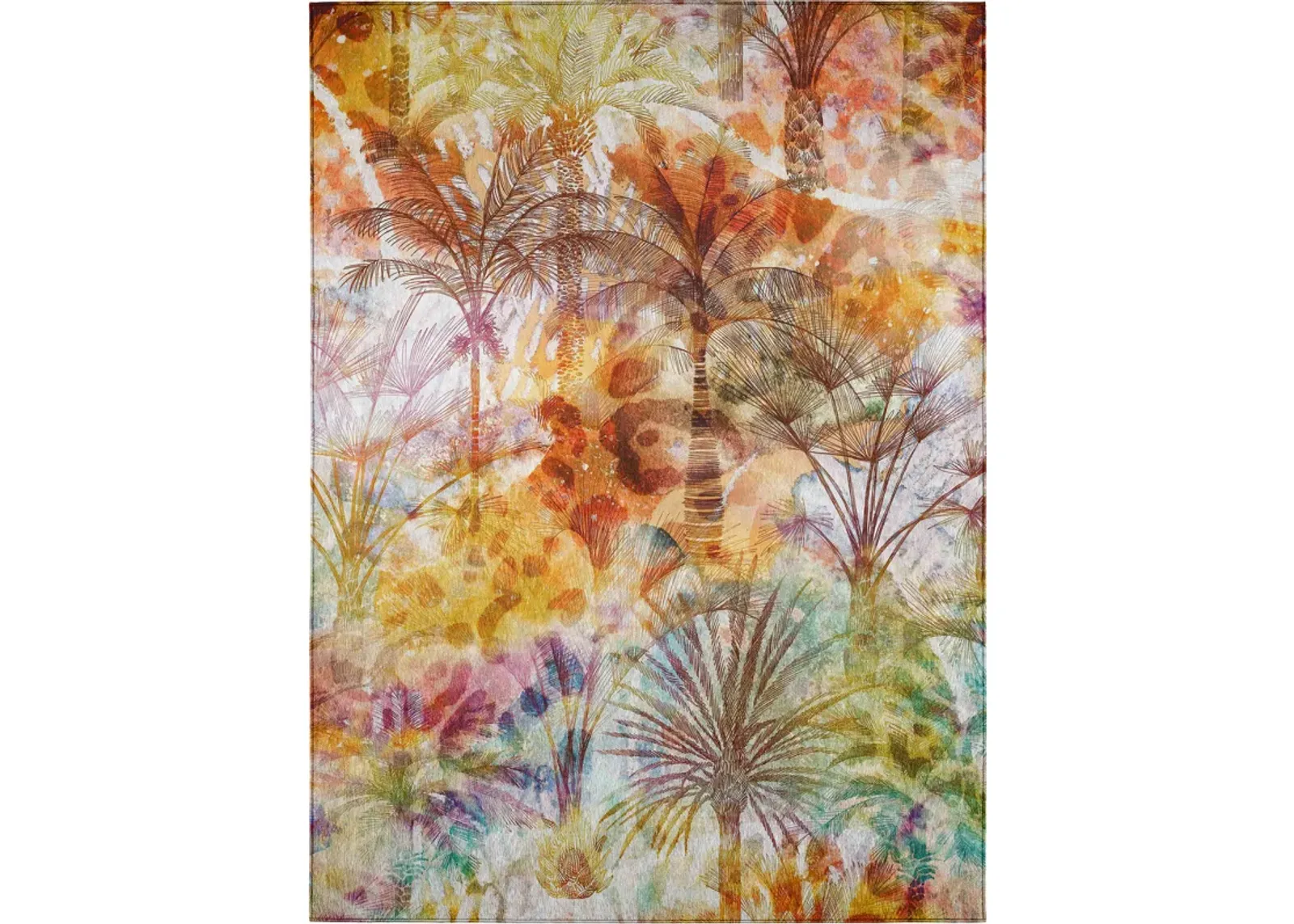 Dalyn Rug Company Tropics Salmon 5'x8' Area Rug