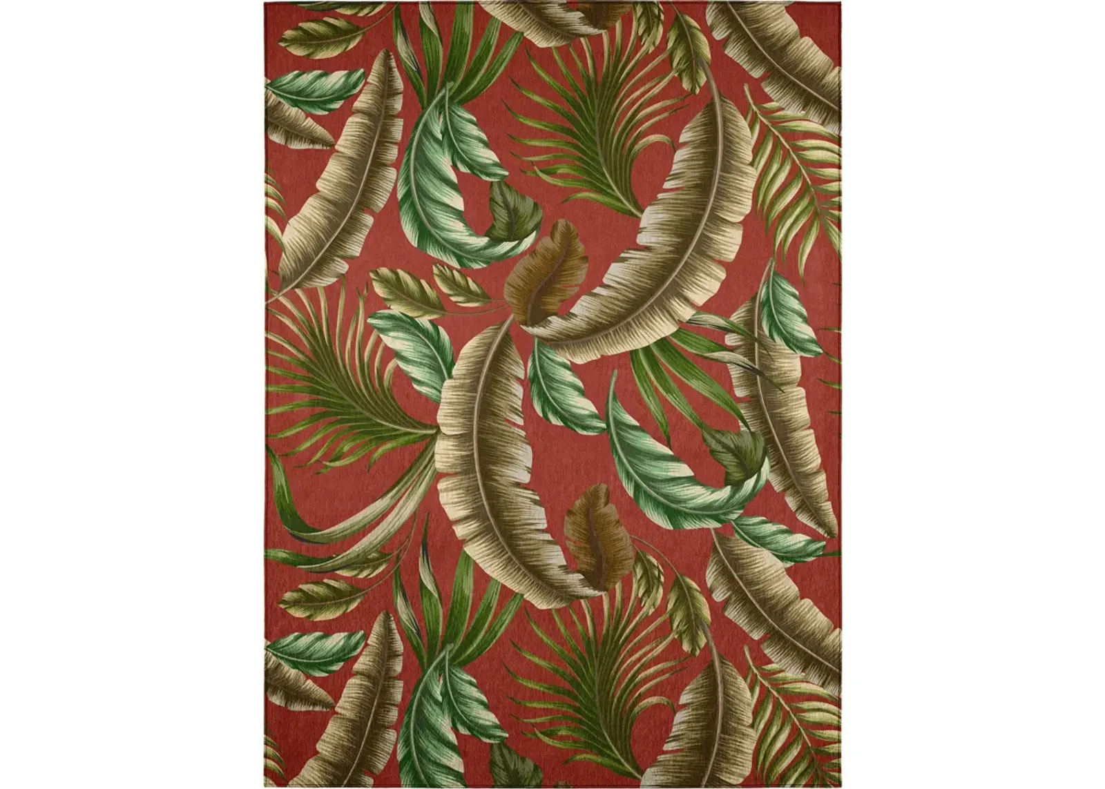 Dalyn Rug Company Tropics Paprika 5'x8' Area Rug