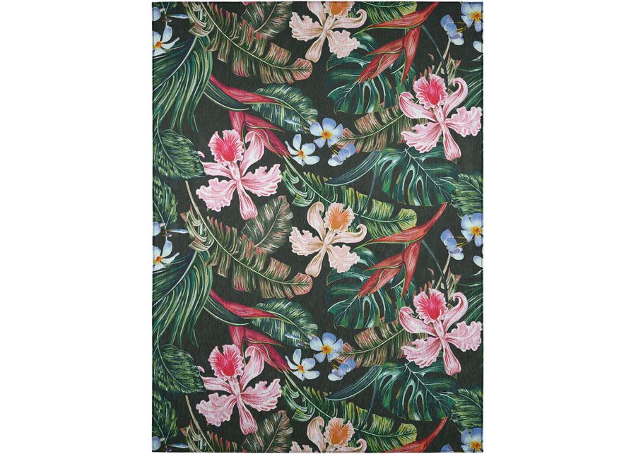 Dalyn Rug Company Tropics Black 5'x8' Area Rug