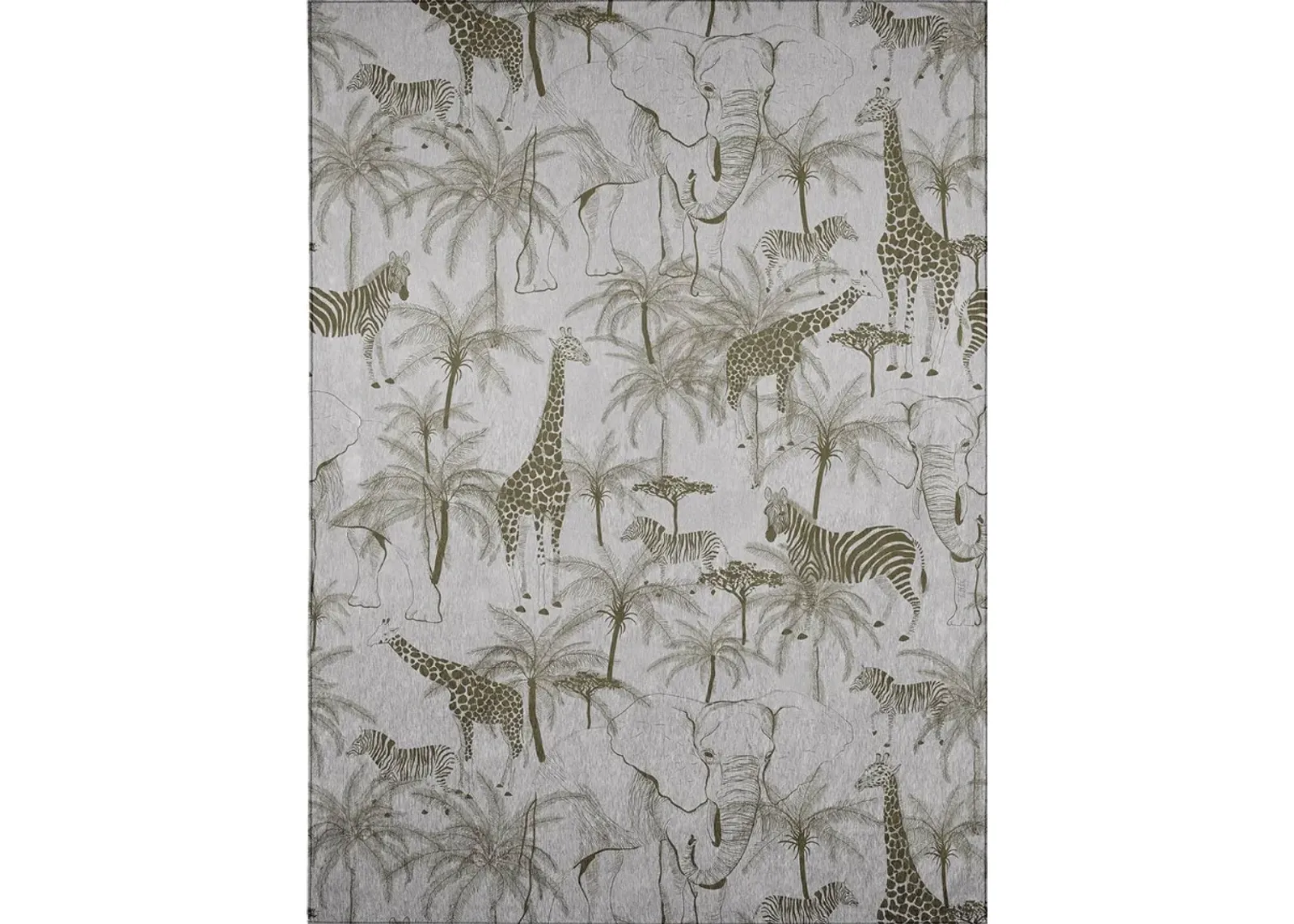 Dalyn Rug Company Tropics Gray 8'x10' Style 2 Area Rug