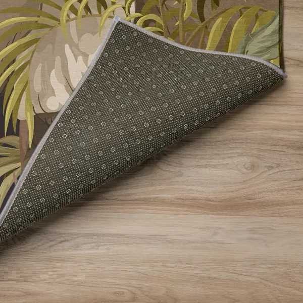 Dalyn Rug Company Tropics Black 5'x8' Style 3 Area Rug