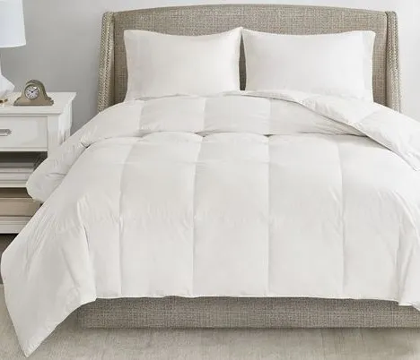 Olliix True North by Sleep Philosophy White Full/Queen All Season Warmth Oversized Cotton Down Comforter