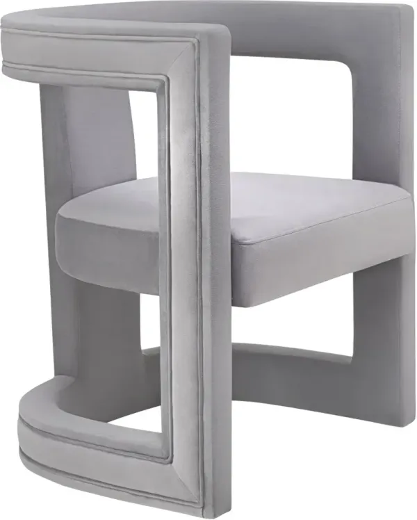 TOV Furniture Ada Grey Chair