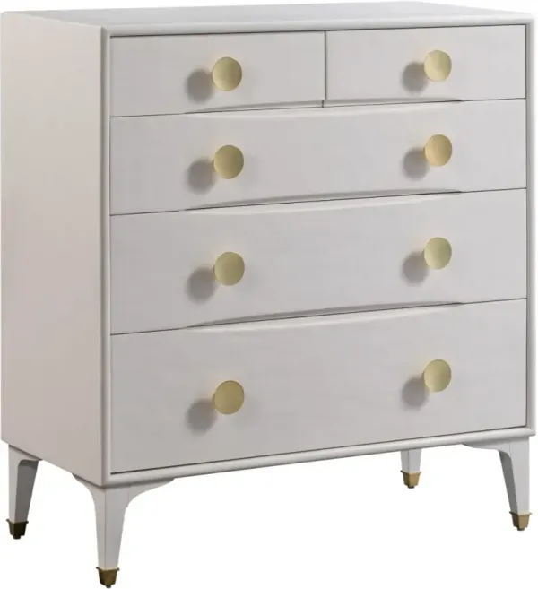 TOV Furniture Divine White Chest