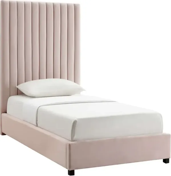 TOV Furniture Arabelle Blush Twin Bed