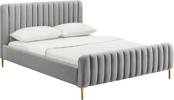 TOV Furniture Angela Grey Queen Bed