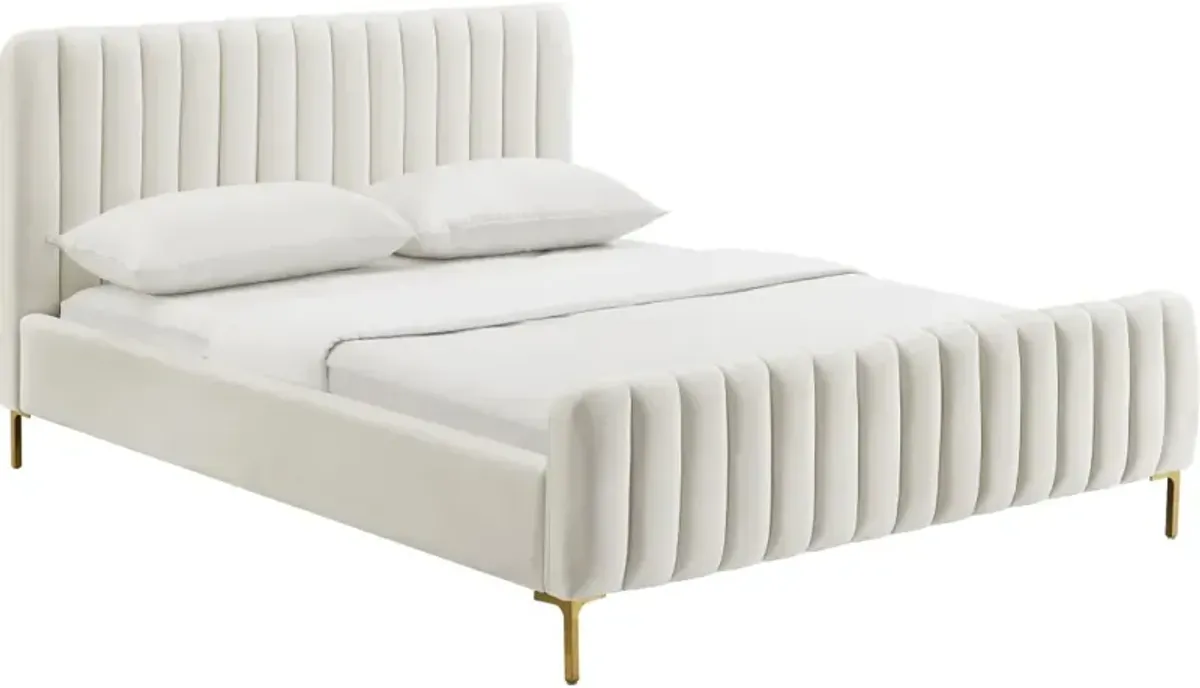 TOV Furniture Angela Cream King Bed