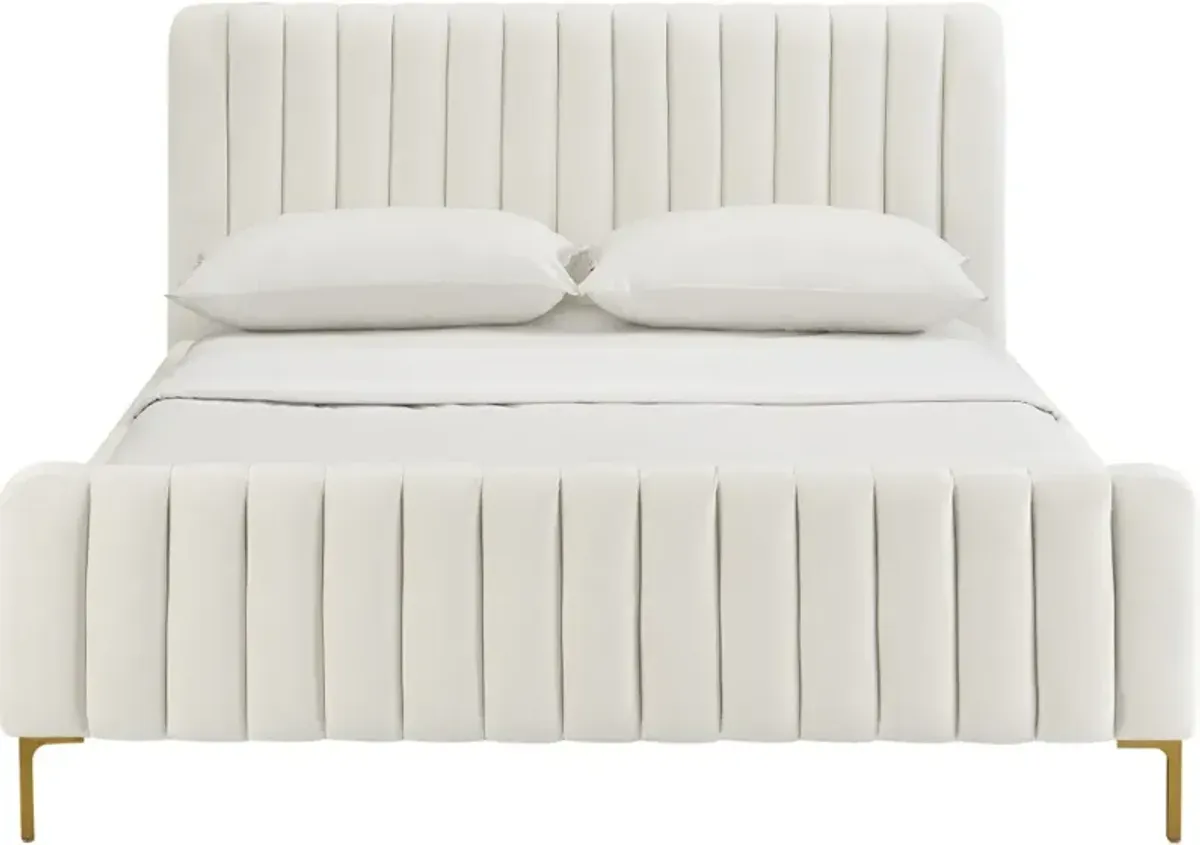 TOV Furniture Angela Cream Queen Bed