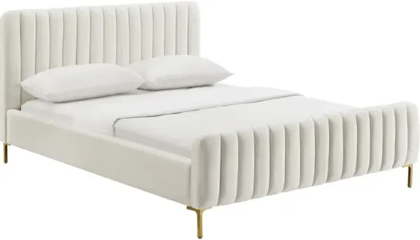 TOV Furniture Angela Cream Queen Bed