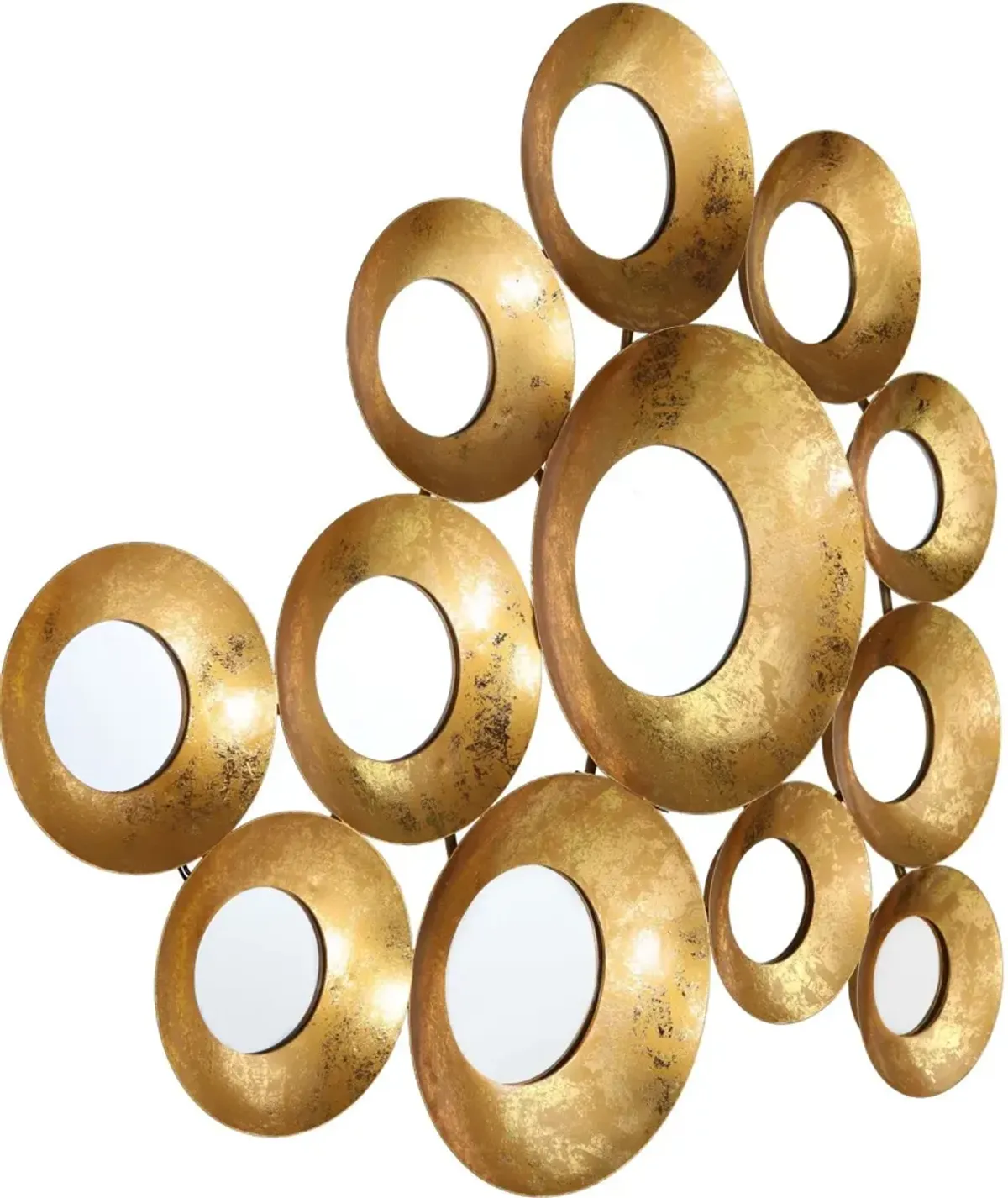 TOV Furniture Vivid Gold Mirror