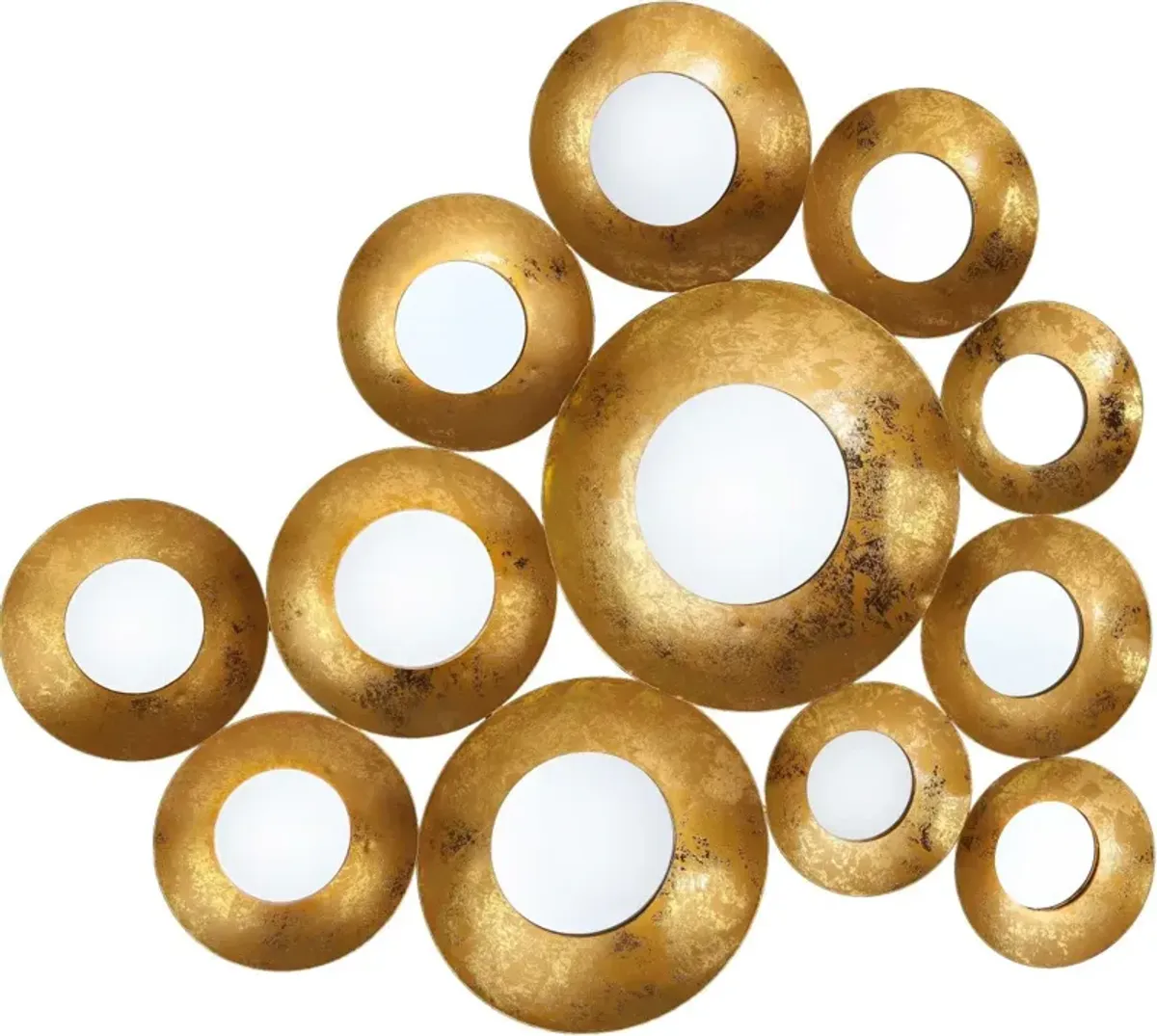 TOV Furniture Vivid Gold Mirror