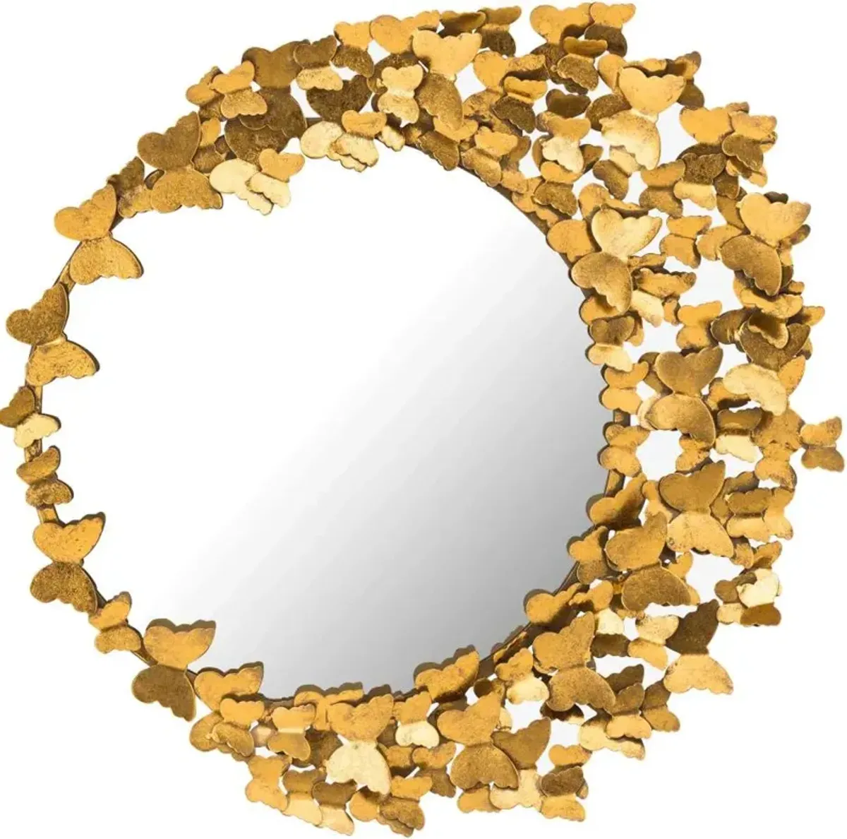 TOV Furniture Butterfly Gold Mirror