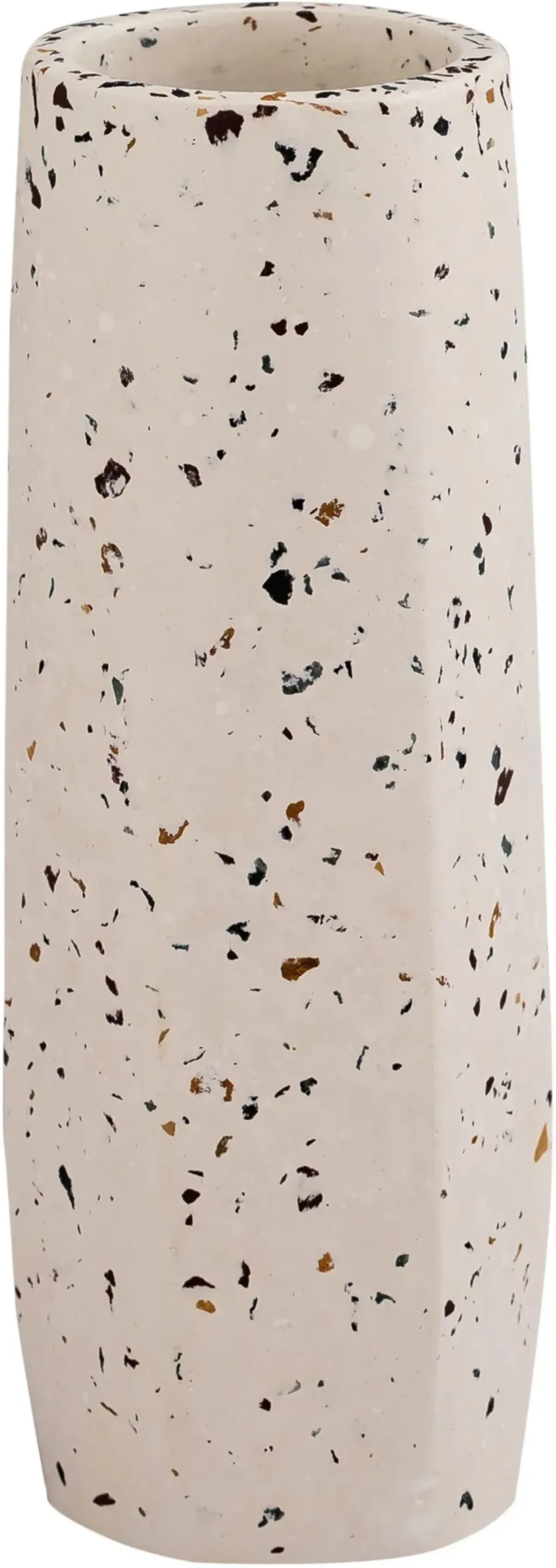 TOV Furniture Terrazzo White Vase