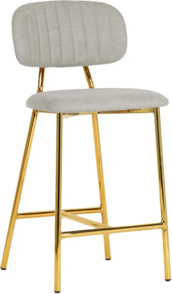 TOV Furniture Ariana Gray Set of 2 Counter Stool