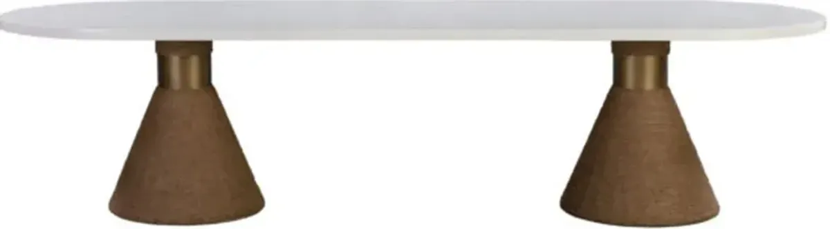 TOV Furniture Rishi Natural Rope Table