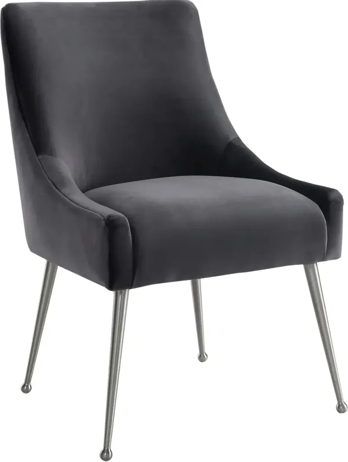 TOV Furniture Beatrix Grey Side Chair