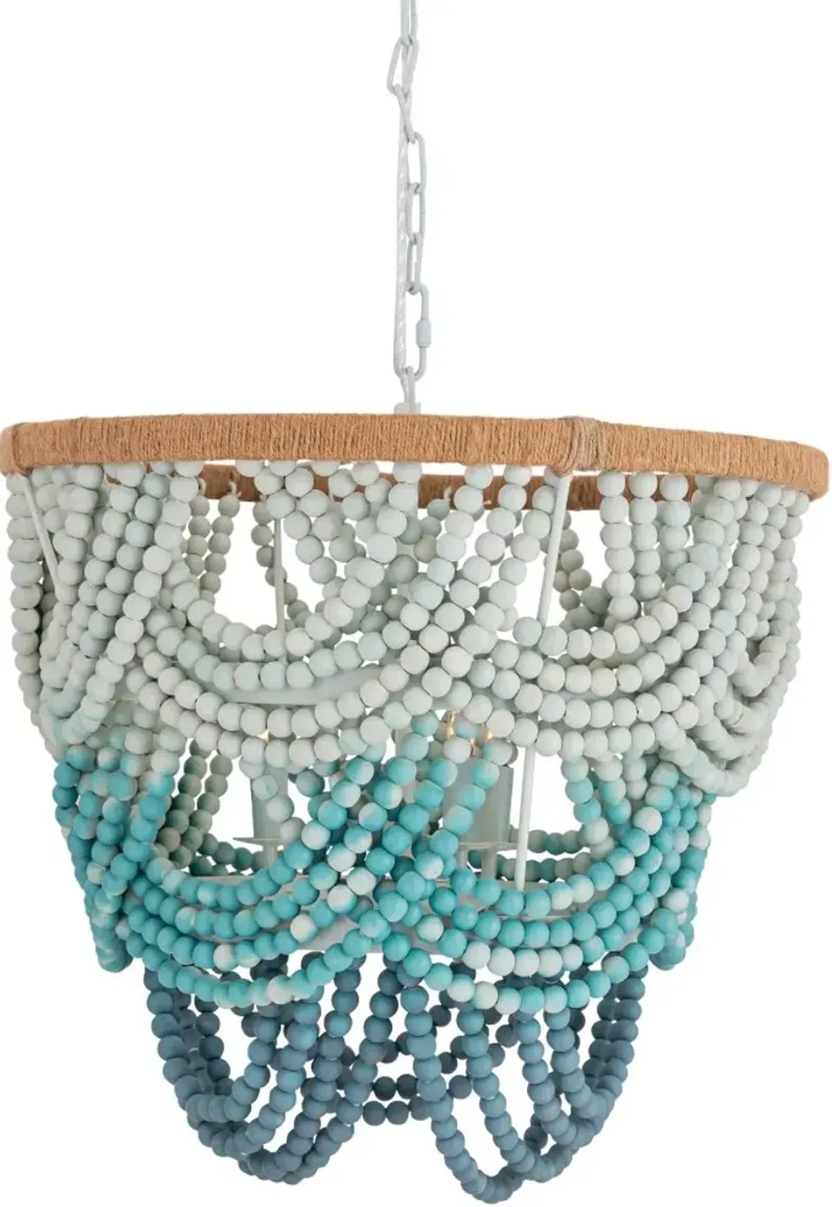 TOV Furniture Jade Beaded Chandelier