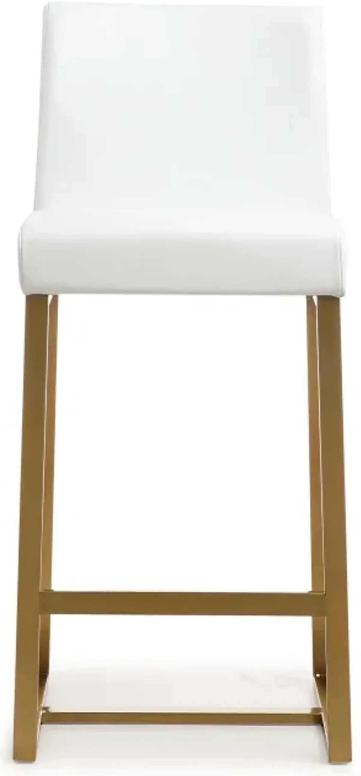 TOV Furniture Denmark White Gold Steel Counter Stools