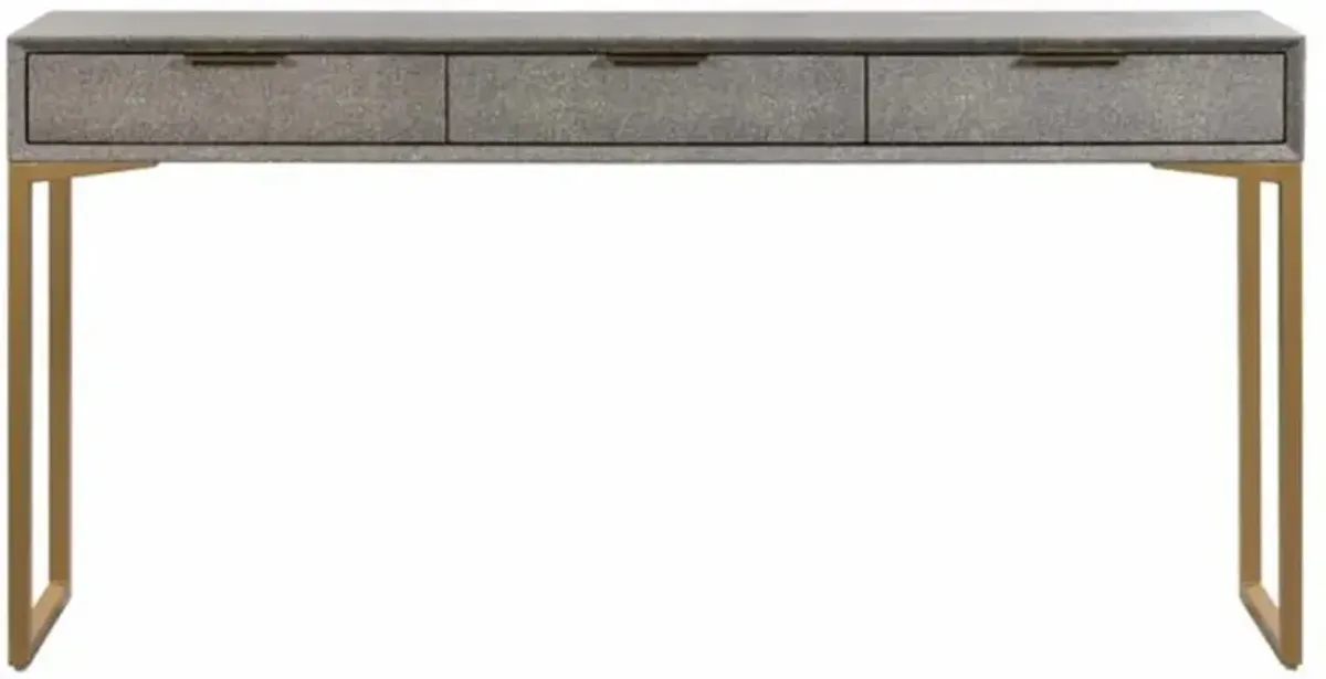 TOV Furniture Pesce Shagreen Console