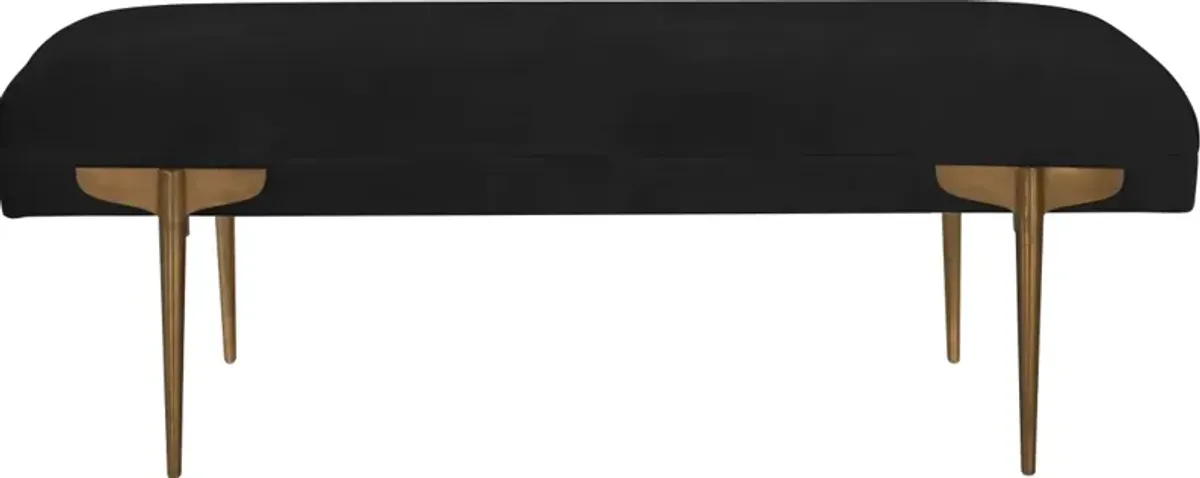TOV Furniture Brno Black Bench