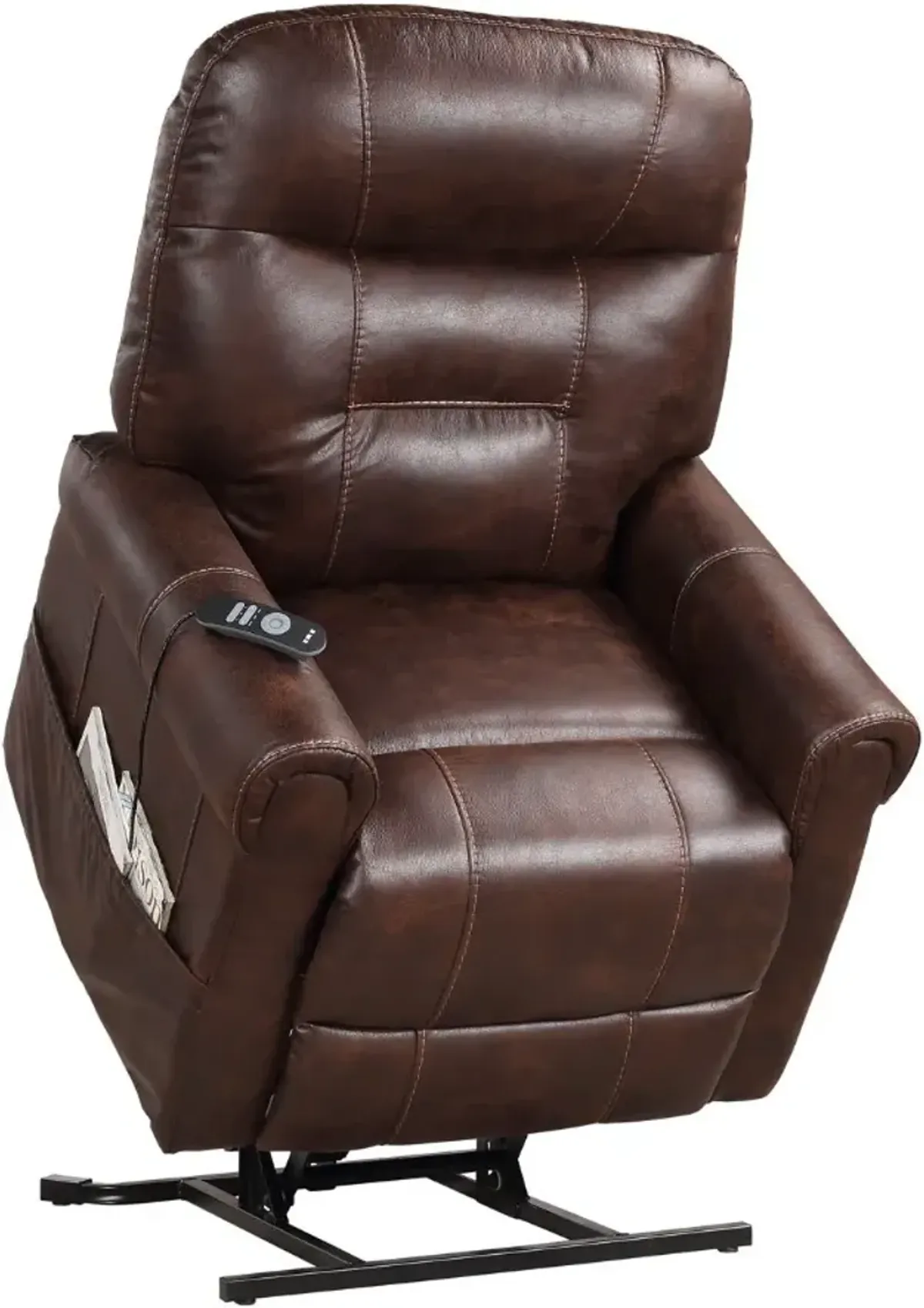 Steve Silver Co. Ottawa Walnut Power Lift Recliner