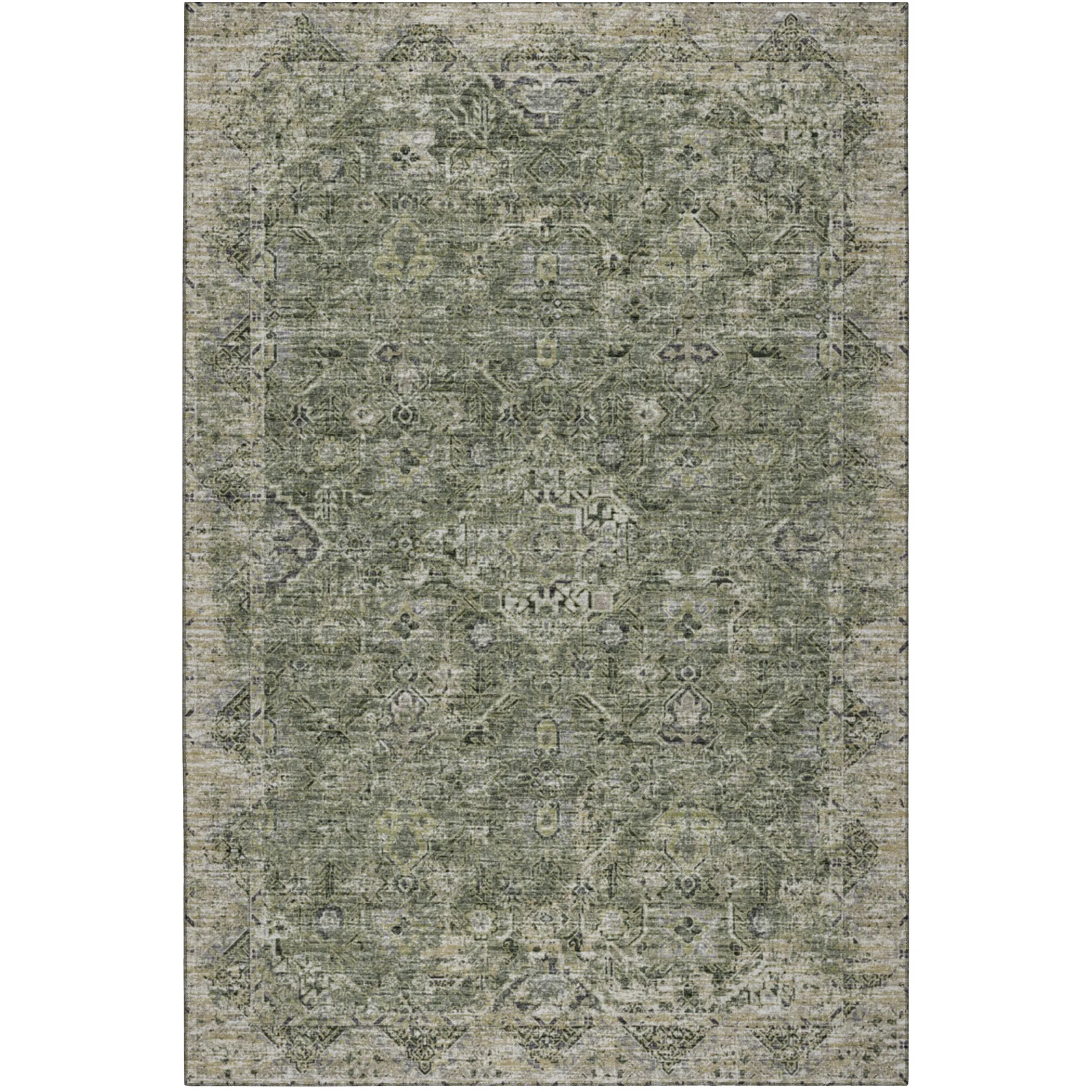 Dalyn Rug Company Tuscany Green 5'x8' Area Rug