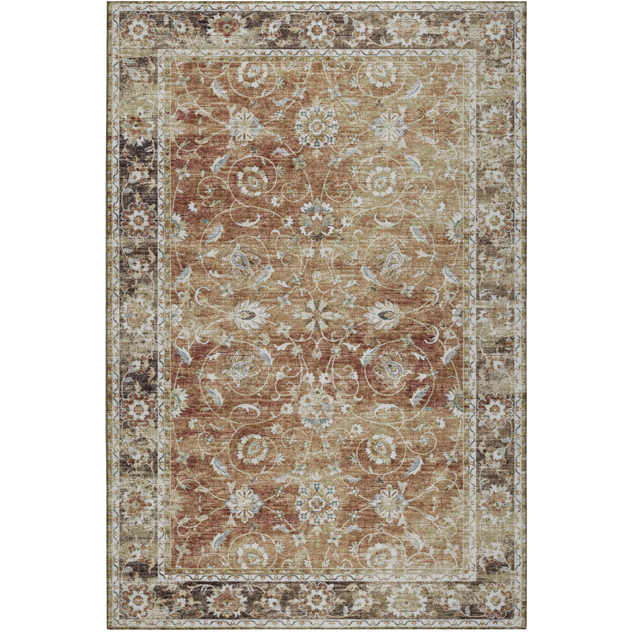 Dalyn Rug Company Tuscany Paprika 5'x8' Area Rug