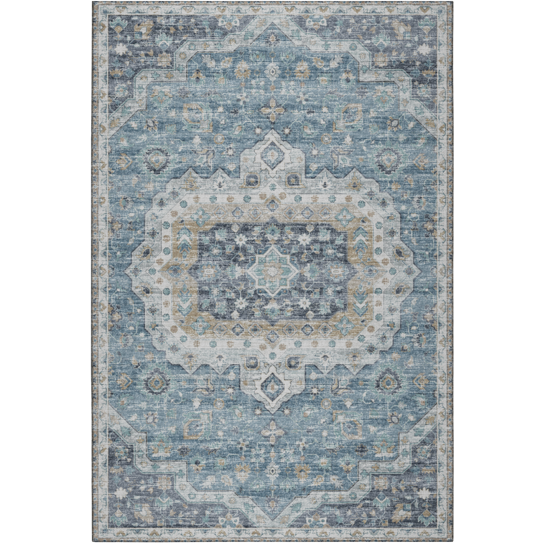 Dalyn Rug Company Tuscany Blue 5'x8' Area Rug