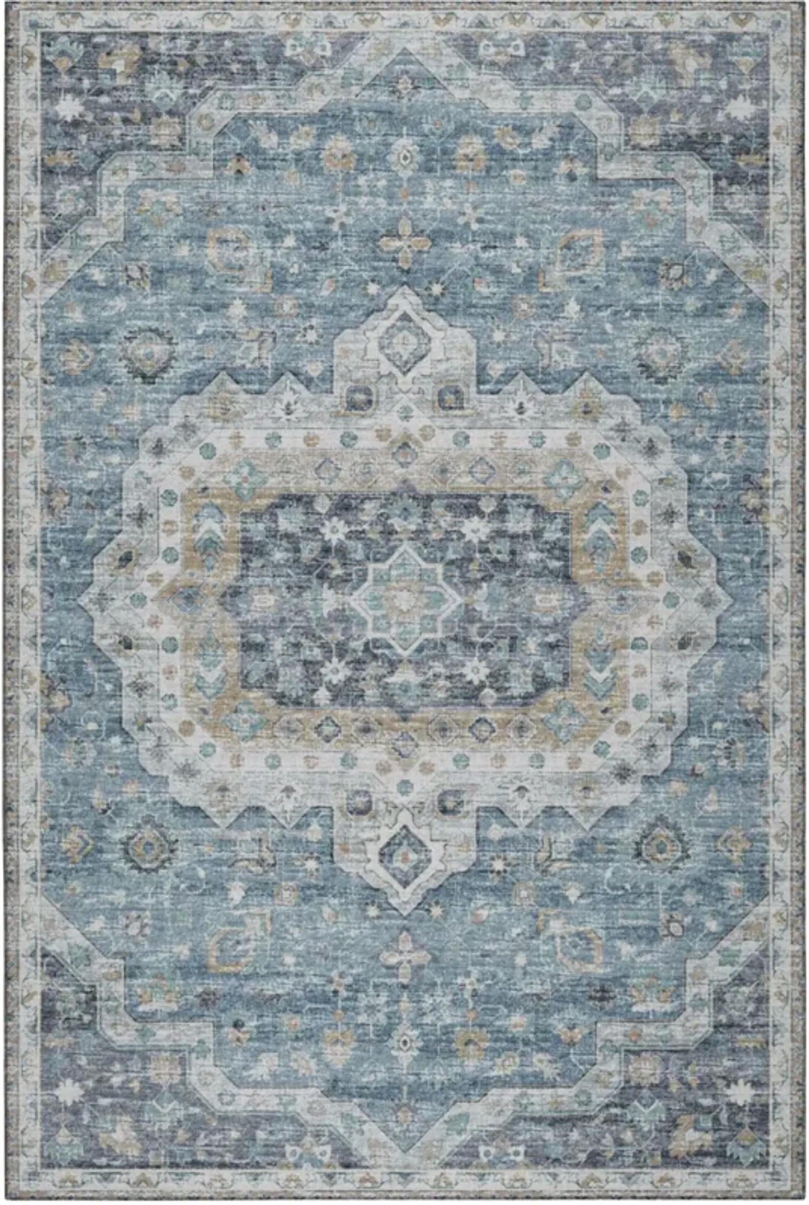 Dalyn Rug Company Tuscany Blue 5'x8' Area Rug