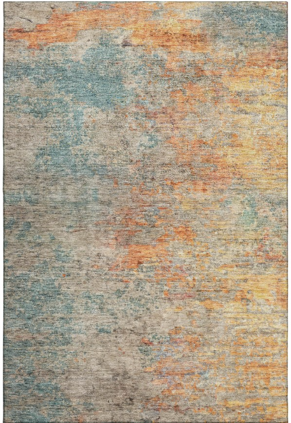 Dalyn Rug Company Trevi Teal 5'x8' Style 2 Area Rug