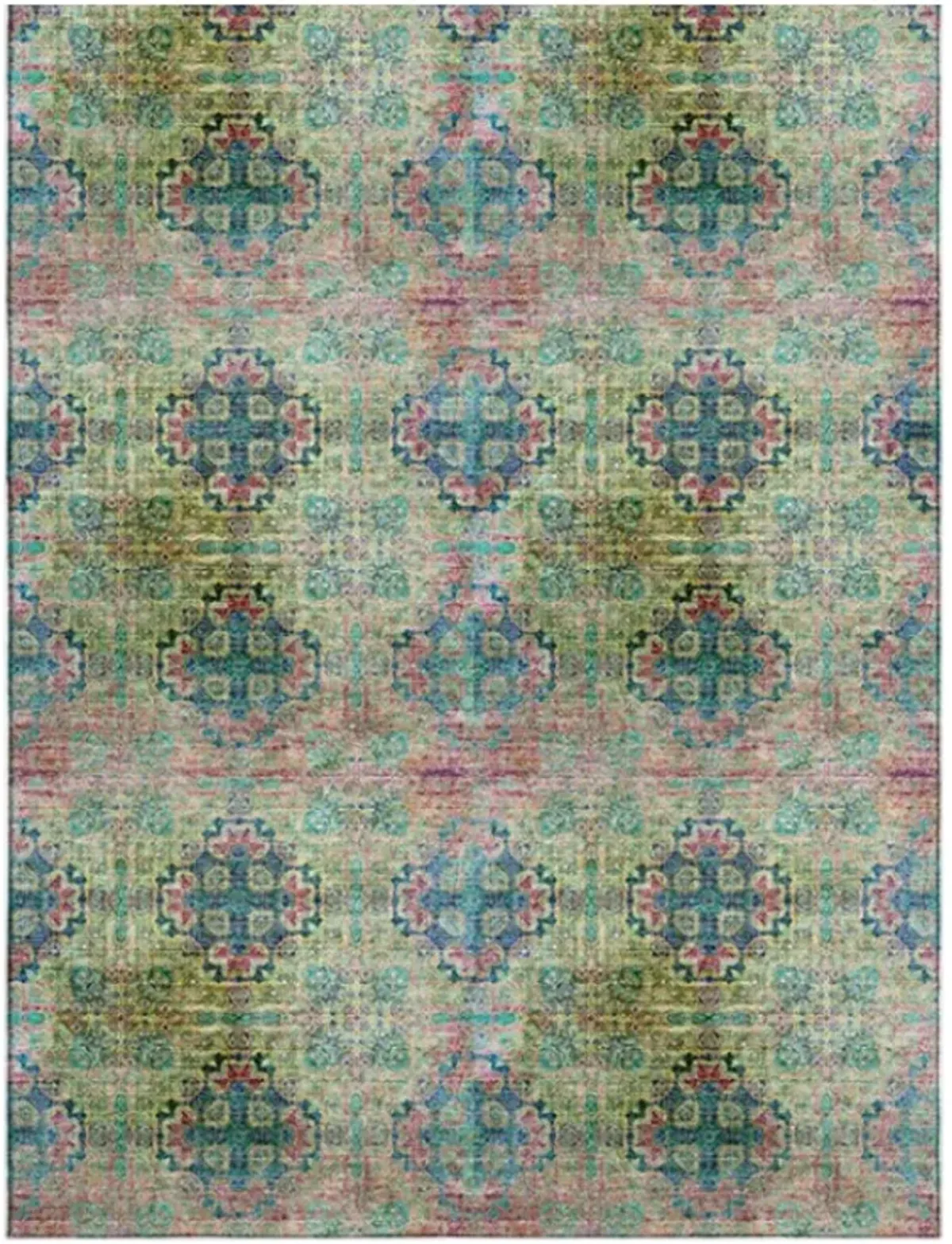 Dalyn Rug Company Trevi Green 8'x10' Style 3 Area Rug