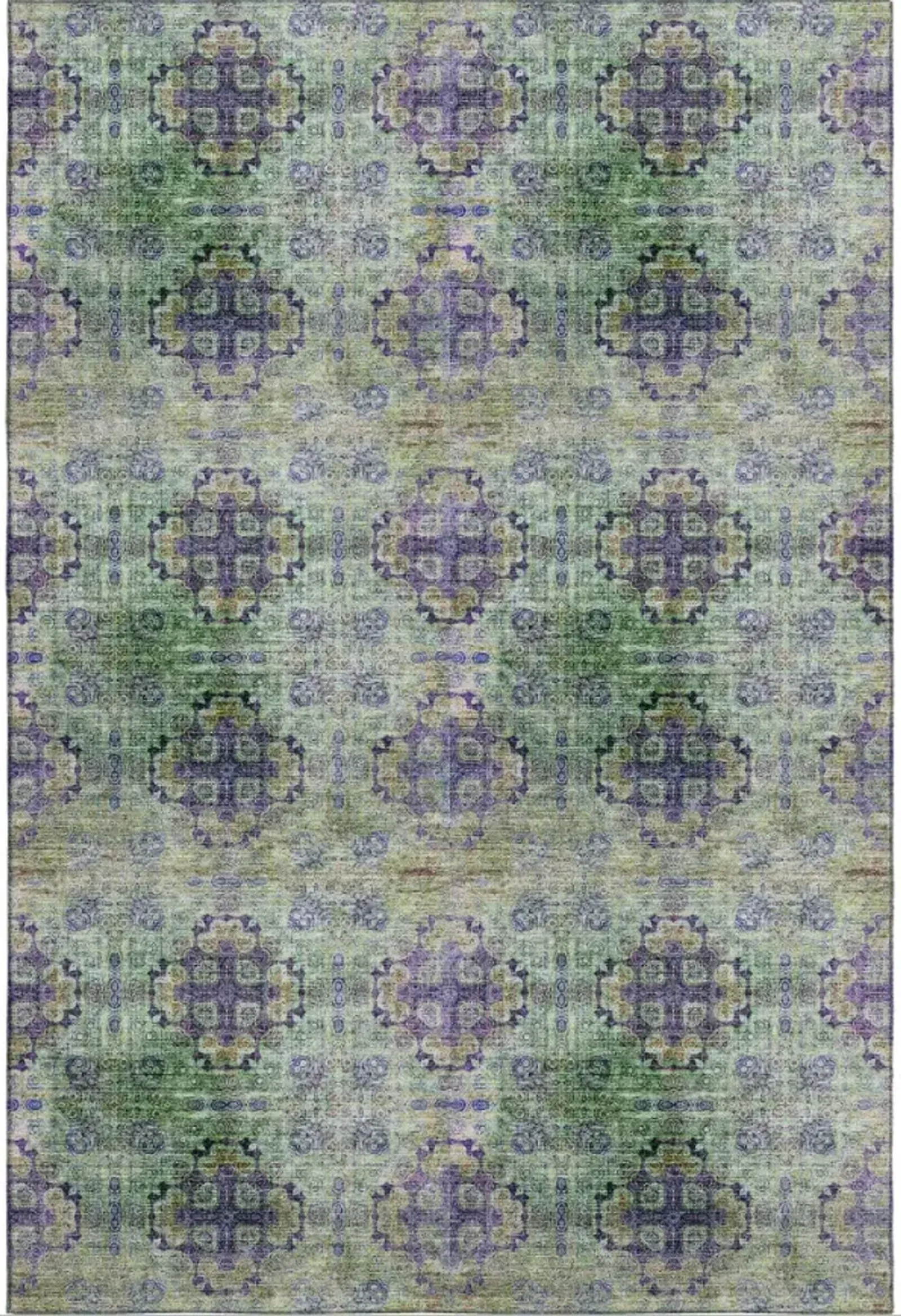 Dalyn Rug Company Trevi Purple 5'x8' Area Rug