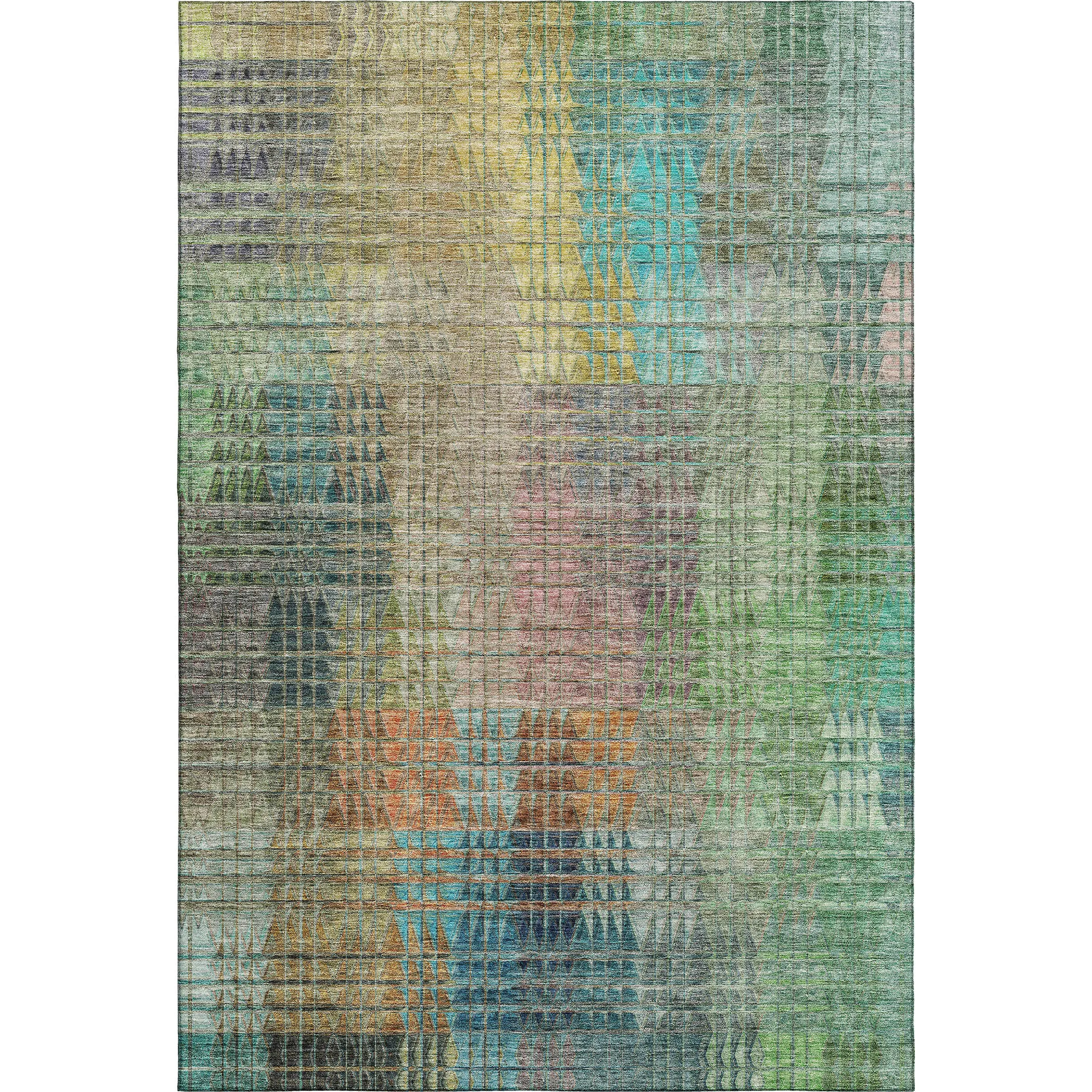 Dalyn Rug Company Trevi Green 5'x8' Area Rug